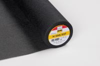 Intaritura termocolanta pentru bumbac, ideala mansete, betelii, craft, 62 gr, culoare negru Vlieseline H250