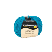 Fir de tricotat si crosetat, 100% lana merinos, grosime fir nr 3 Light, lungime 120 m, 50g, Merino Extrafine 120, Capri 00168