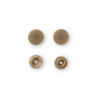 Set capse plastic (30 perechi) de 12,4 mm, culoare 42 - sampanie, Prym, 393142