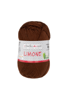 Fir 100% bumbac Limone pentru tricotat si crosetat, 125 m, 84 Maro nuca, Scholler