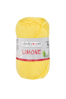 Fir textil Scholler Limone 100 pentru tricotat si crosetat, 100% bumbac, Galben, 125m