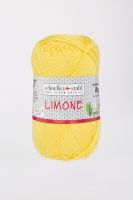 Fir textil Scholler Limone 100 pentru tricotat si crosetat, 100% bumbac, Galben, 125m
