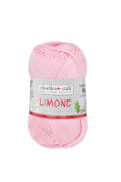 Fir 100% bumbac Limone pentru tricotat si crosetat, 125 m, 108 Roz deschis, Scholler