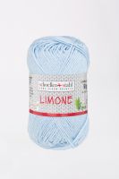 Fir textil Scholler Limone 139 pentru tricotat si crosetat, 100% bumbac, Albastru, 125m