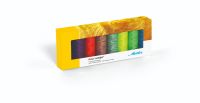 Ata de brodat POLY SHEEN® KIT NEON, 8 BUCATI, METTLER