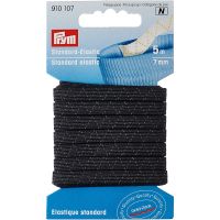 Elastic standard 6.5 mm negru,Prym, 910107