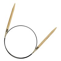 Andrele circulare, din bambus, de 7 mm, lungime 80 cm, Prym Bamboo 221511
