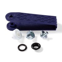 Ocheti 8 mm negri 24 buc cu dispozitiv de atasare Prym