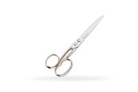 Foarfeca profesionala de croitorie pentru stangaci, din inox, lame drepte si urechi inegale, lungime 18 cm, Classica Collection, Premax