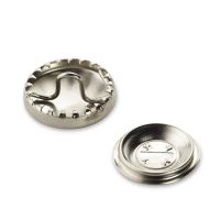 Nasturi de imbracat cu unealta, 15 mm, culoare argintie Prym, 323215