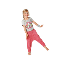 Pantaloni Sarouel cu elastic in talie sau betelie 9493