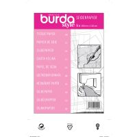 Hartie tipare din calc pentru copiere, trasare, creare, 5 coli (150 x 110 cm), Burda Style