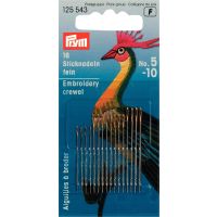 Set ace pentru broderie manuala nr 5-10, Prym, 125543