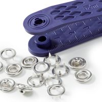 Set capse 18mm, pentru materiale subtiri si stretch, Prym, 390195