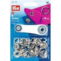 Set capse 18mm, pentru materiale subtiri si stretch, Prym, 390195