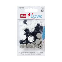 Capse plastic/30 buc/ 12.4 mm / cod 393008, colectia Prym love