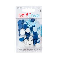 Capse plastic/30 buc/ 12.4 mm/ cod 393009, colectia Prym love