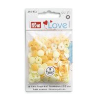 Capse plastic/36 buc/ 9 mm/ cod 393503, colectia Prym love