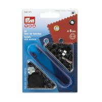 Set ocheti de 5 mm, cu dispozitiv de montare, 40 buc, Prym 542371