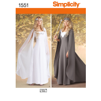 Tipar Rochie de carnaval Simplicity 1551