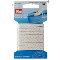 Elastic standard, 5 mm latime, 3 m lungime, alb, Prym