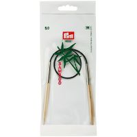 Andrele circulare, din bambus, de 5 mm, lungime 40 cm, Prym Bamboo 221528