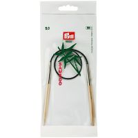  Andrele circulare, din bambus, de 5 mm, lungime 40 cm, Prym Bamboo 221528