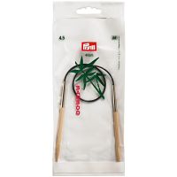 Andrele circulare, din bambus, de 4.5 mm, lungime 40 cm, Prym Bamboo 221527