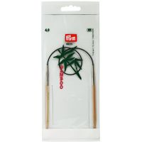  Andrele circulare, din bambus, de 4 mm, lungime 40 cm, Prym Bamboo 221526