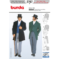 Tipar costum carnaval Burda 2767