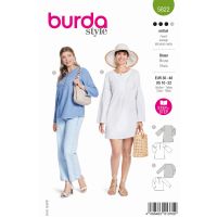 Tipar bluza pentru femei stil retro chic pentru vara