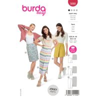 Tipar fusta, in 3 variante, multi-masura 34-48, Burda Style 5888