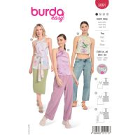 Tipar Top, in 3 variante, multi-masura 34-48, Burda Style 5891