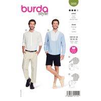 Tipar Top, in 2 variante, multi-masura 46-56, Burda Style 5895