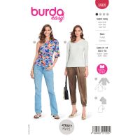 Tipar Top, in 2 variante, multi-masura 34-44, Burda Style 5900