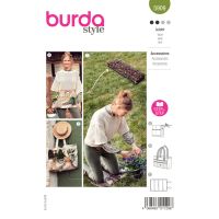 Tipar accesorii, in 3 variante, multi-masura ذ, Burda Style 5909