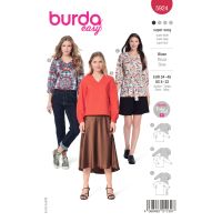 Tipar Top, in 3 variante, multi-masura 34-48, Burda Style 5924