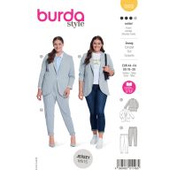 Tipar Suit, in 2 variante, multi-masura 44-54, Burda Style 5935