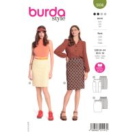 Tipar fusta, in 2 variante, multi-masura 34-44, Burda Style 5936