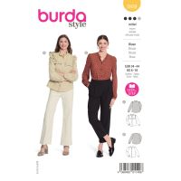 Tipar bluza , in 2 variante, multi-masura 34-44, Burda Style 5939