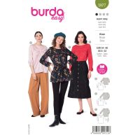 Tipar bluza in 3 variante foarte usor 5977