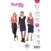 Tipar bluze cu decolteu adanc 6075