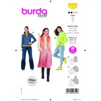 Tipar bluza, vesta, geaca 6114