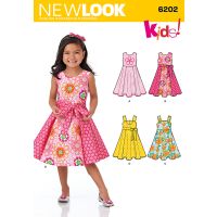 Child's Dress and Sash