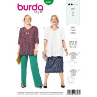 Tipar Burda bluze femei 6307