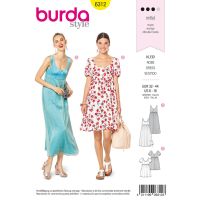 Tipar Burda rochii 6312