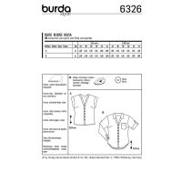 Tipar Burda camasi femei 6326