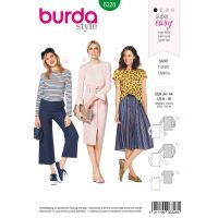 Tipar Burda bluze femei 6328