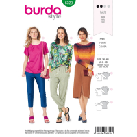 Tipar Burda bluze femei 6329