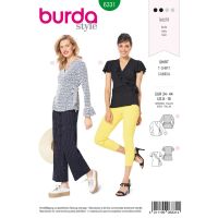 Tipar Burda bluze femei 6331